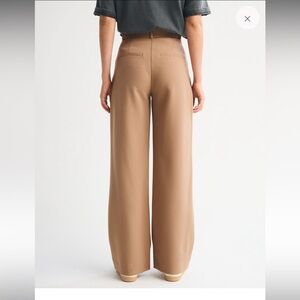 Abercrombie & Fitch Sloane Tailored Wide Leg Wide-Leg Pants
